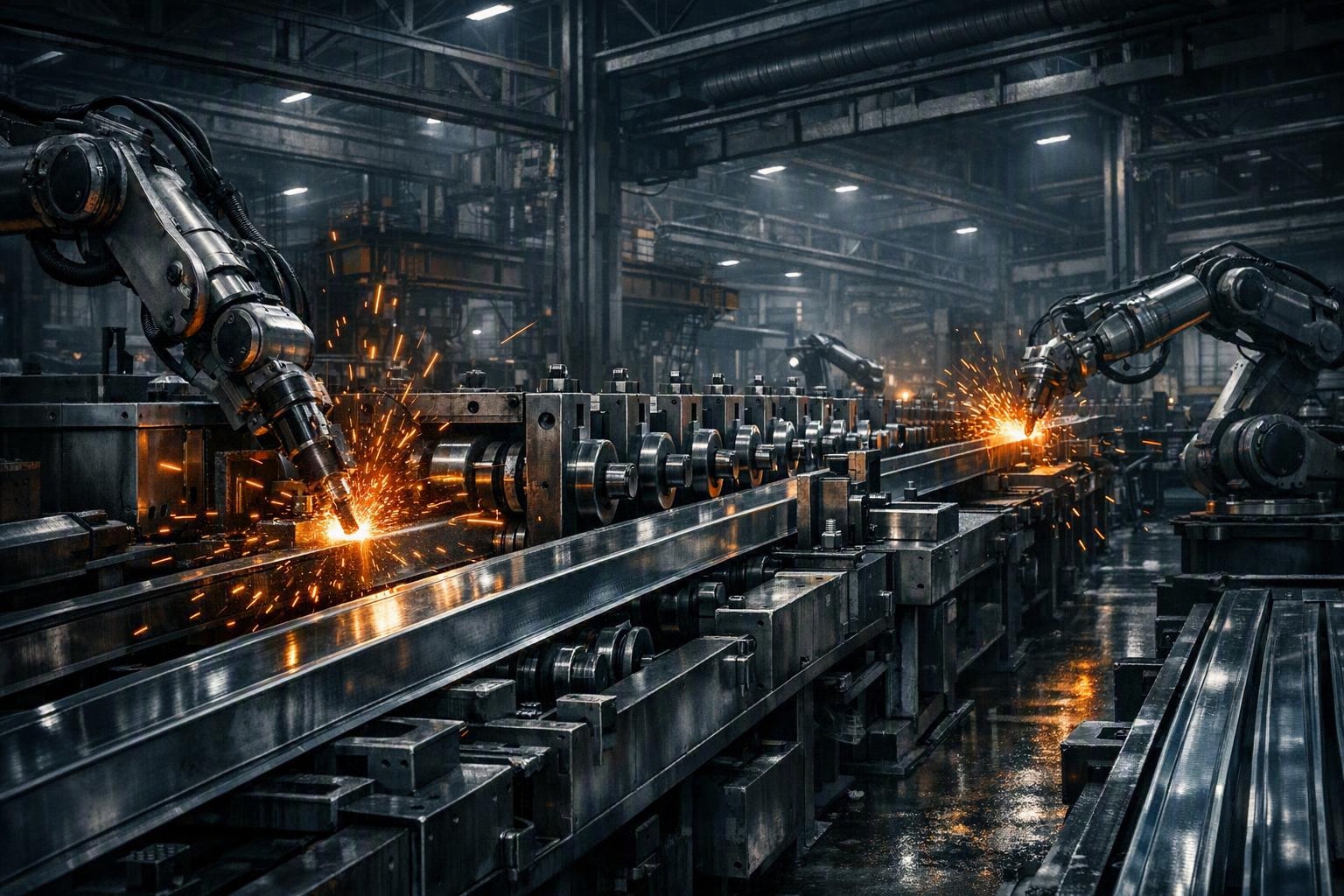 Automated roll-forming line